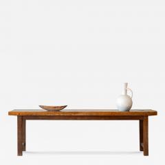 19th c French Elm Console - 4344462
