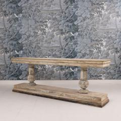 19th c French Long Console Table in Original Paint - 3964326