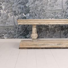 19th c French Long Console Table in Original Paint - 3964361