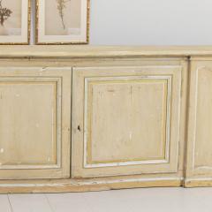 19th c French Proven al Serpentine Front Enfilade in Original Paint - 3425484