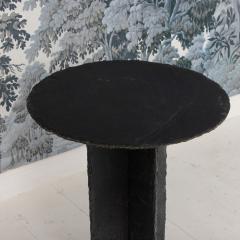 19th c French Round Slate Side Table - 4534538