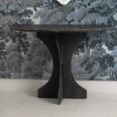 19th c French Slate Demilune Console Table - 4471745