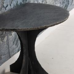 19th c French Slate Demilune Console Table - 4471750