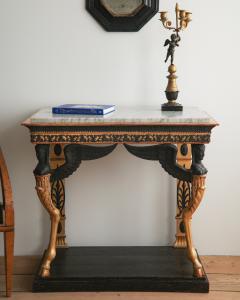 19th c Gustavian Console Table - 4339416