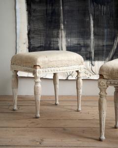 19th c Gustavian stools - 4721524