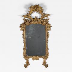 19th c Italian Giltwood Mirror with Original Mirror - 3372304