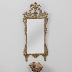 19th c Italian Giltwood Mirror with Original Mirror Plate - 3461839