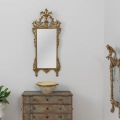 19th c Italian Giltwood Mirror with Original Mirror Plate - 3461840