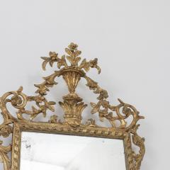 19th c Italian Giltwood Mirror with Original Mirror Plate - 3461850