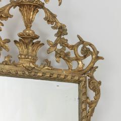 19th c Italian Giltwood Mirror with Original Mirror Plate - 3461853