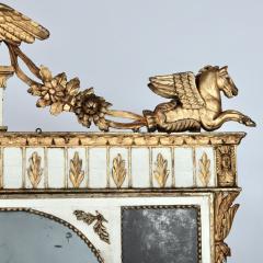 19th c Italian Giltwood Overmantle with Original Mirror Plates - 3360214