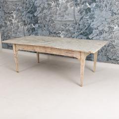 19th c Italian Table from a Convent in Original Paint - 4712806