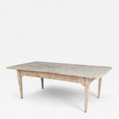 19th c Italian Table from a Convent in Original Paint - 4716227