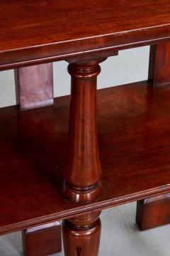 19th c Mahogany Double Shelf Etagere - 4219466