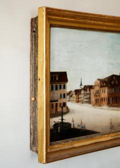 19th c Mechanical Clock Painting - 4339900