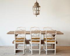 19th c Set of six Gustavian Chairs - 4339810