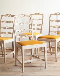 19th c Set of six Gustavian Chairs - 4339815