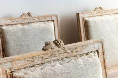 19th c Six Gustavian Chairs - 4340051