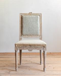 19th c Six Gustavian Chairs - 4340072