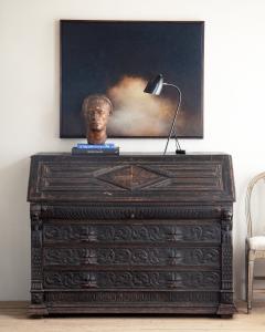 19th c Slant Top Secretary - 4721501