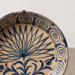 19th c Spanish Blue and White Fajalauza Lebrillo Bowl from Granada - 3609359