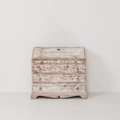 19th c Swedish Bureau Desk Secreatry in Original Paint - 4153253