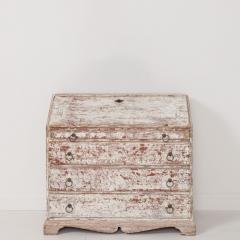 19th c Swedish Bureau Desk Secreatry in Original Paint - 4153254
