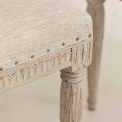 19th c Swedish Gustavian Painted Stools Signed by Johannes Ericsson - 3591918