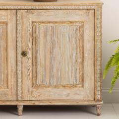 19th c Swedish Gustavian Period Buffet in Original Paint - 3625786