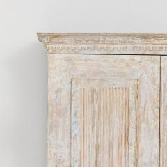 19th c Swedish Gustavian Period Cabinet in Original Paint - 3462192