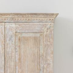 19th c Swedish Gustavian Period Cabinet in Original Paint - 3462196