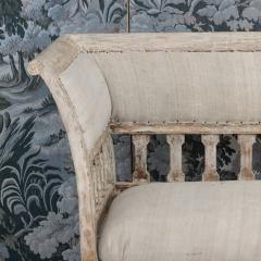 19th c Swedish Gustavian Trundle Daybed in Original Paint - 4539108