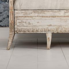 19th c Swedish Gustavian Trundle Daybed in Original Paint - 4539111