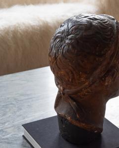 19th c Wax head of Julius Caesar - 4339785