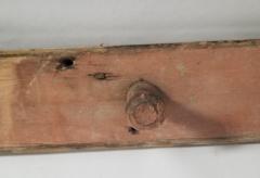 19th c peg rack with 19th c paint - 3562957