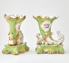 19th century Decorative Garniture Vases by Renowned Maker Jacob Petit - 3886232