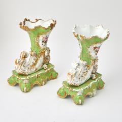 19th century Decorative Garniture Vases by Renowned Maker Jacob Petit - 3886234