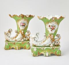 19th century Decorative Garniture Vases by Renowned Maker Jacob Petit - 3886235