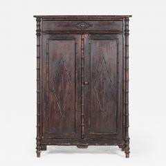 19th century French Faux Bamboo Buffet Cupboard - 2701841