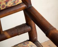 19th century French bamboo Garden Set - 4557028