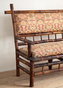 19th century French bamboo Garden Set - 4557029