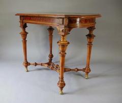 19th century French walnut centre table - 4787601