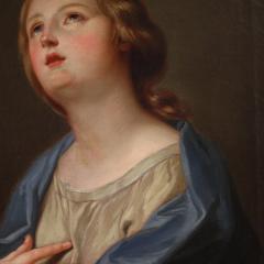 19th century Italian painting Madonna praying - 4216675