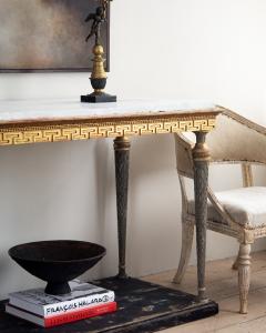19th century Late Gustavian Console Table - 4729869