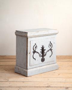 19th century Late Gustavian Pedestal Cabinet - 4729879
