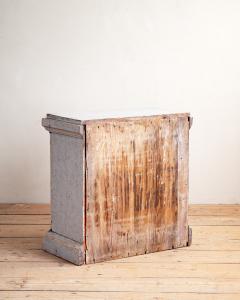 19th century Late Gustavian Pedestal Cabinet - 4729889