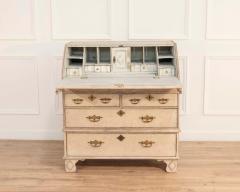 19th century Scandinavian bureau with exquisite carved detailing - 4506619