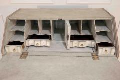 19th century Scandinavian bureau with exquisite carved detailing - 4506633