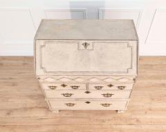 19th century Scandinavian bureau with exquisite carved detailing - 4506648