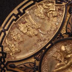 19th century gilded wooden shield signed F Barbedienne Paris - 4339210